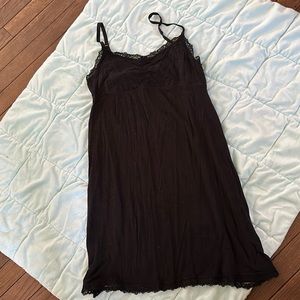 GapBody Black Nightgown